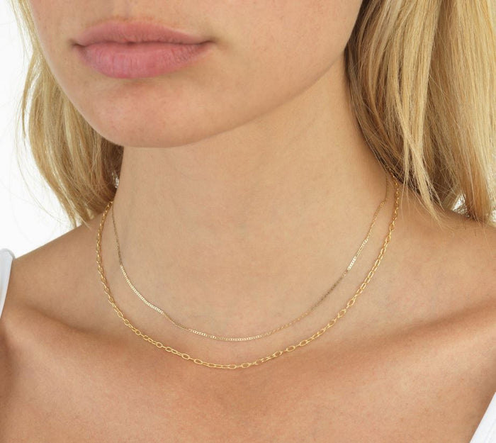 18K Gold Filled 1.7mm Italia Forzatina Chain (Pack of 12)