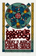 2004 Bob Weir & Ratdog - Portland Silkscreen Concert Poster by Gary Houston