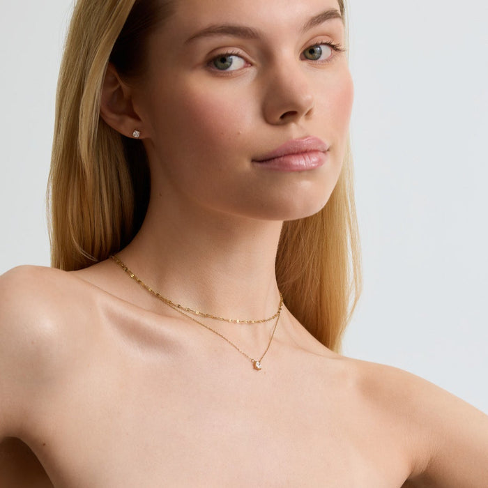 Asscher Solitaire Necklace