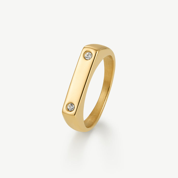Bar Signet ring