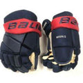 Bauer Team Glove Gloves Bauer "REGALS" Navy Cuff Letters 10"