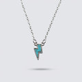 Blue Lightning Necklace