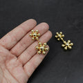 Bubble Flower Drop Earrings