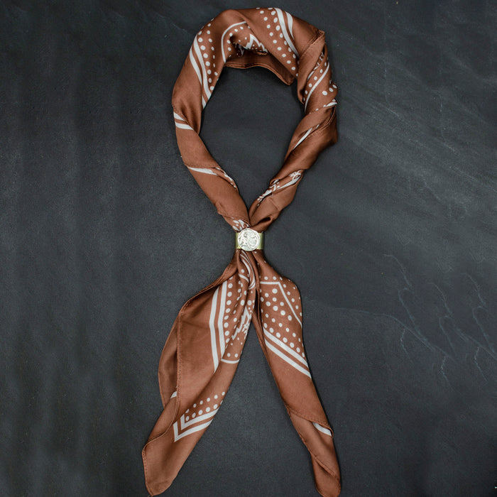 Buffalo Nickel Bandana Slide