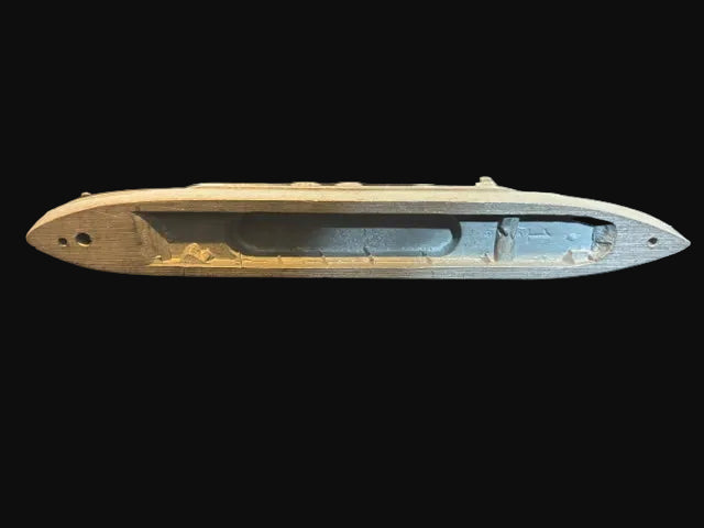 Cast Metal Ocean Liner Miniature Ship Maritime Model - Annapolis Maritime Antiques