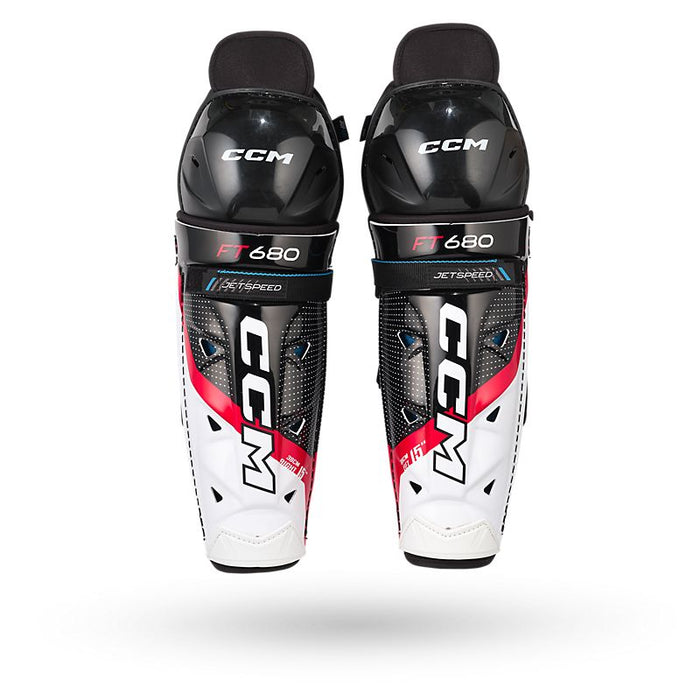 CCM Jetspeed FT680 Shin Pads Shin Guards CCM 14"