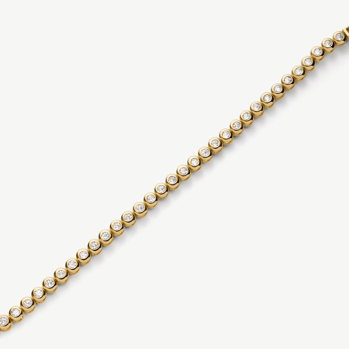 Classic Bezel Tennis Bracelet