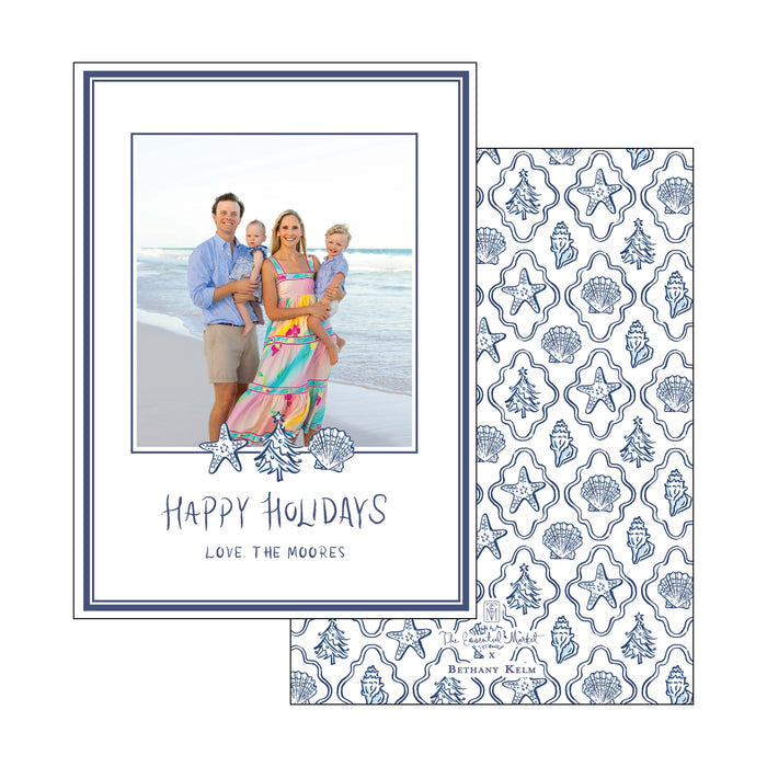 coastal christmas | holiday card | bethany kelm