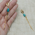 Cowrie Turquoise Drops