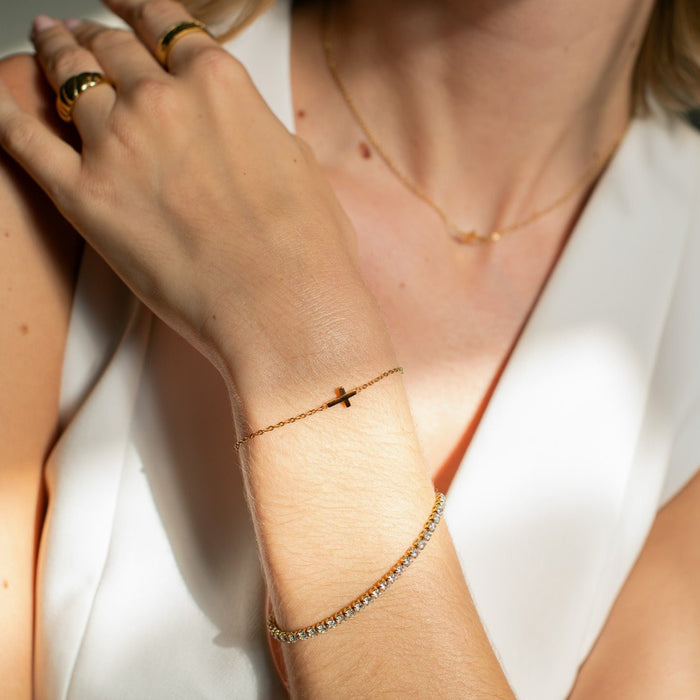 Cross Bracelet