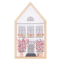 Cross Stitch Kit with Frame - Four Seasonal Houses-Stitched Modern
