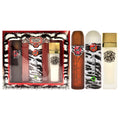 Cuba Jungle Zebra by Cuba for Women - 3 Pc Gift Set 3.3oz EDP Spray, 6.7oz Deodorant Body Spray, 4.3oz Body Lotion