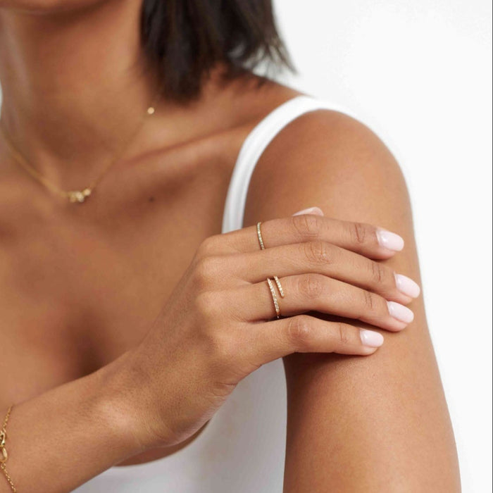CZ Wrap Ring