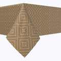 Diamond Wicker Wood Work Rectangles
