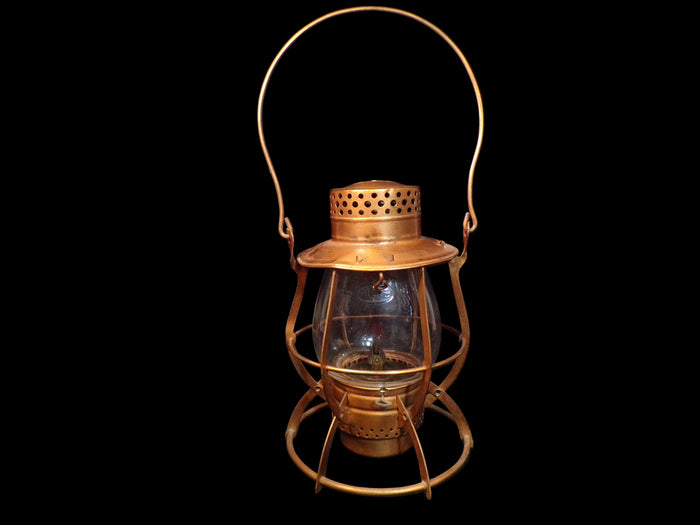 Dietz No. 39 Steel Clad Kerosene Lantern – New York, USA - Annapolis Maritime Antiques