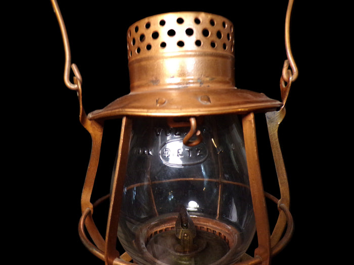 Dietz No. 39 Steel Clad Kerosene Lantern – New York, USA - Annapolis Maritime Antiques
