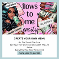 Editable Menu Template