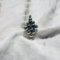 Elongated Flower Granulation Ring
