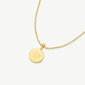 Engravable Classic Disc Necklace