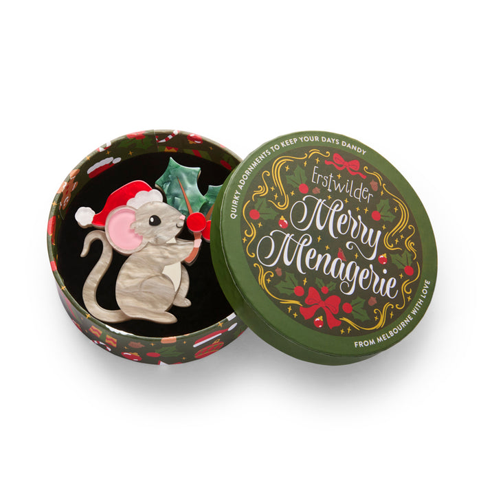 Erstwilder Milly the Mouse Brooch ~Merry Menagerie Collection~