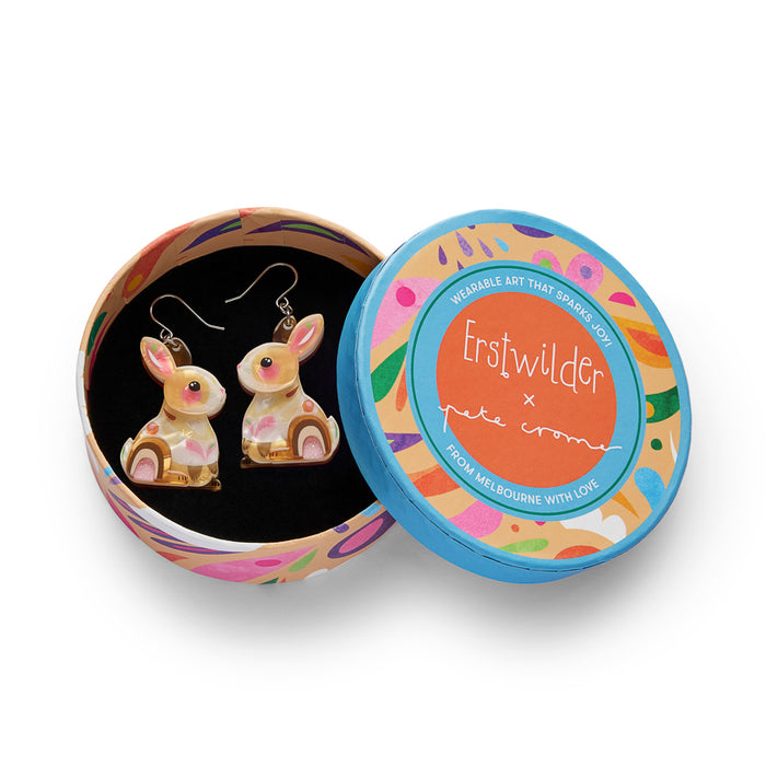 Erstwilder x Pete Cromer Maple the Bunny Drop Earrings ~2026 Easter Collection~