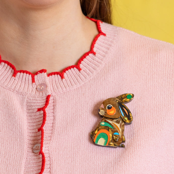 Erstwilder x Pete Cromer Milo the Bunny Brooch ~2026 Easter Collection~