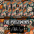 Fall Patchwork Alpha Set