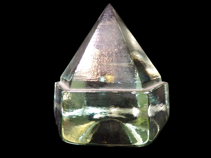 Glass Deck Prism – Hexagonal Pyramid Ship Skylight - Annapolis Maritime Antiques