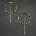 Gold Drop Earrings