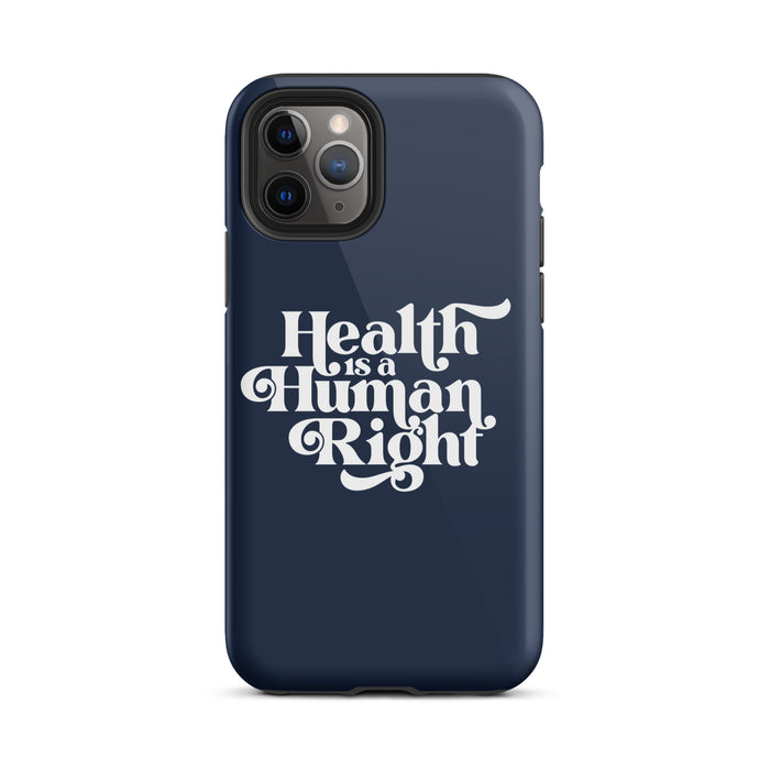 Health is a Human Right Navy Case - iPhone®