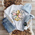 Hello Spring Floral Checker - Sleeve Sold Separately