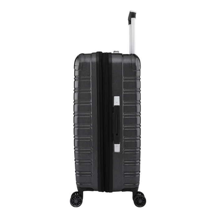 iFLY Suitcase iFLY Fibertech Premium Hard Shell Travel Suitcase Medium (Jet Black)