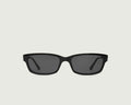 Ink::Keith Sunglasses rectangle Black recycled polyester front