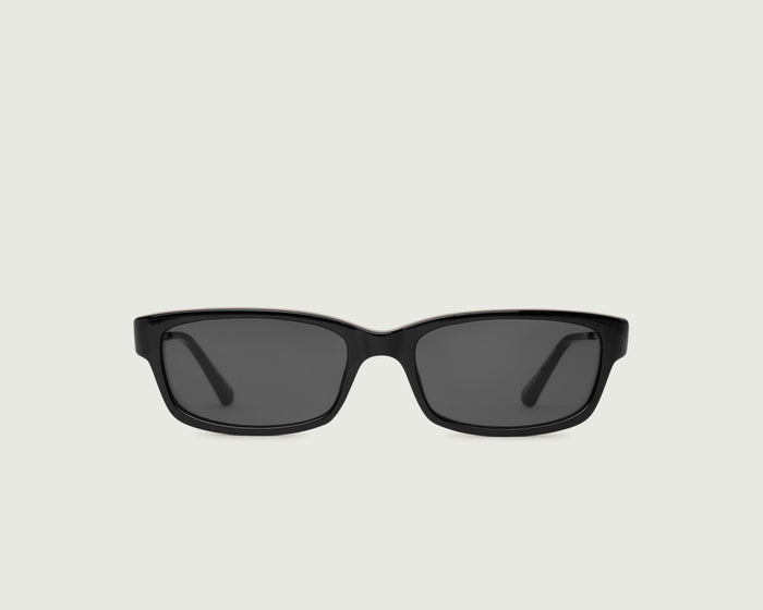 Ink::Keith Sunglasses rectangle Black recycled polyester front