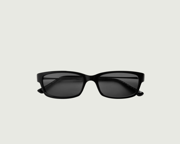 Ink::Keith Sunglasses rectangle Black recycled polyester top
