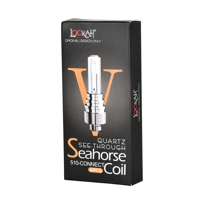 Lookah Seahorse Quartz See-Through Coil - INHALCO