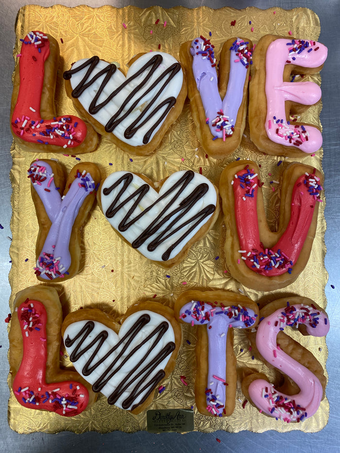 LOVE YOU LOTS Donut Package