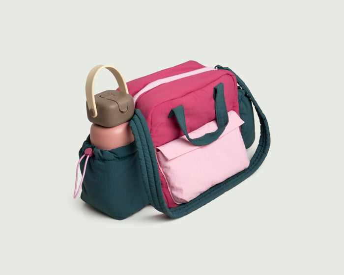 Juicebox::Lunch Pack bag pink  front diagonal