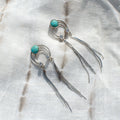 Mini Sparkle Squash Blossom Earrings