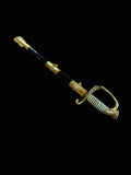 Miniature Dress Sword Letter Opener – Spanish Made (11″) - Annapolis Maritime Antiques