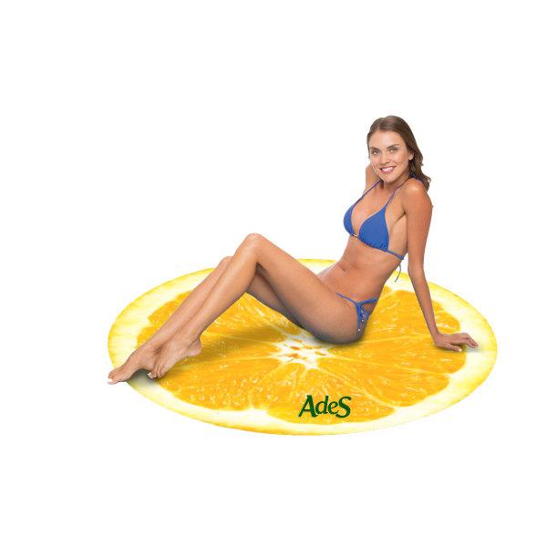 Mortal Kombat Logo 60" Round Microfiber Beach Towel