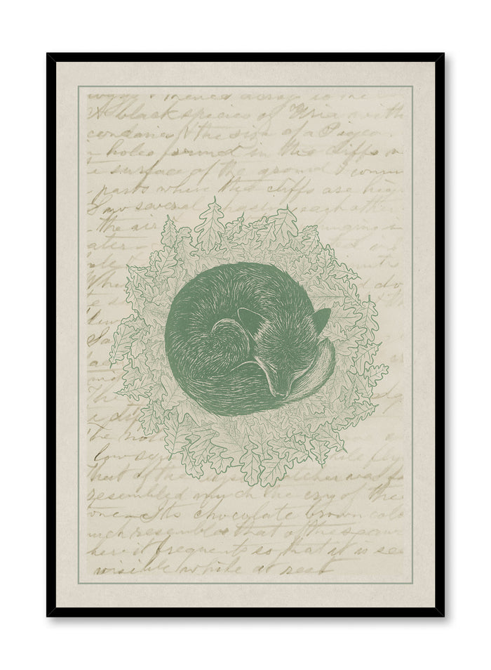Nap Time Mr. Fox, Poster
