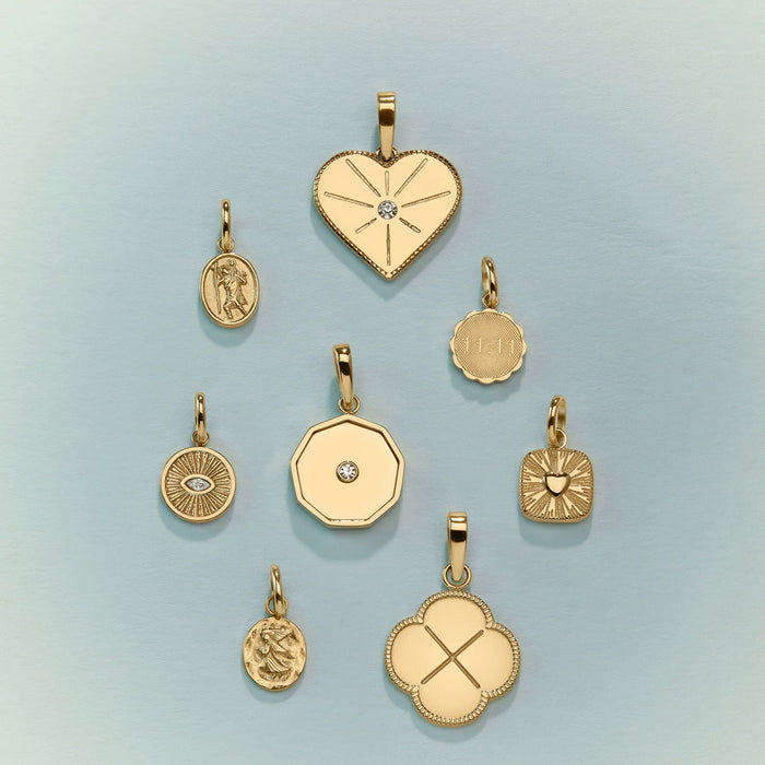 Nonagon Pendant