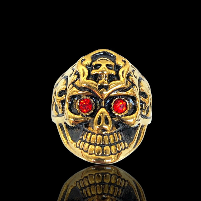 OLRA 0089 -18K Gold Filled Oro Laminado RING - KUANIA