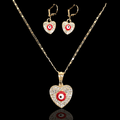 OLXS 0051 -18K Gold Filled Oro Laminado NEW, SET - KUANIA