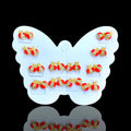 Oro Laminado Baby Ladybug Stud Earrings (Pack of 12)