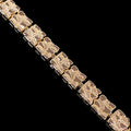Oro Laminado Gold Filled French Style Nugget Bracelet (5.5mm)