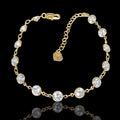 OLB 0299 (PACK OF 6) -18K Gold Filled Oro Laminado BRACELET - KUANIA
