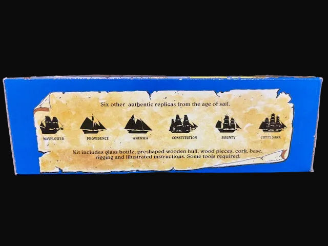Pirate Ship in a Bottle Kit – Woodkrafter Kits Model 1-3305 1984 - Annapolis Maritime Antiques