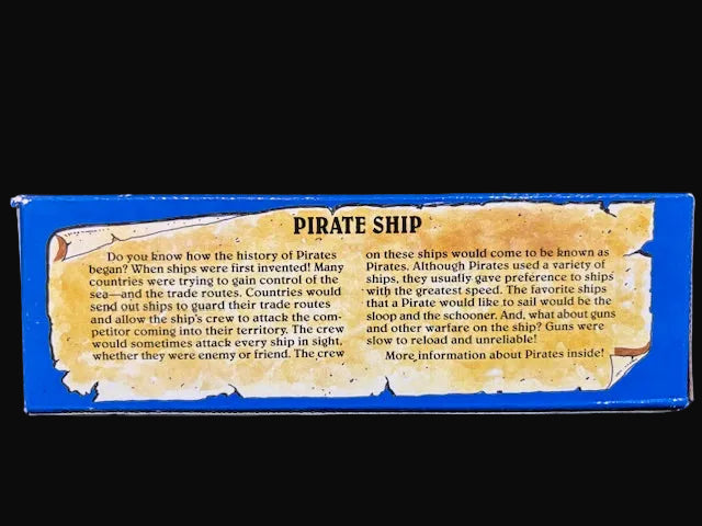 Pirate Ship in a Bottle Kit – Woodkrafter Kits Model 1-3305 1984 - Annapolis Maritime Antiques